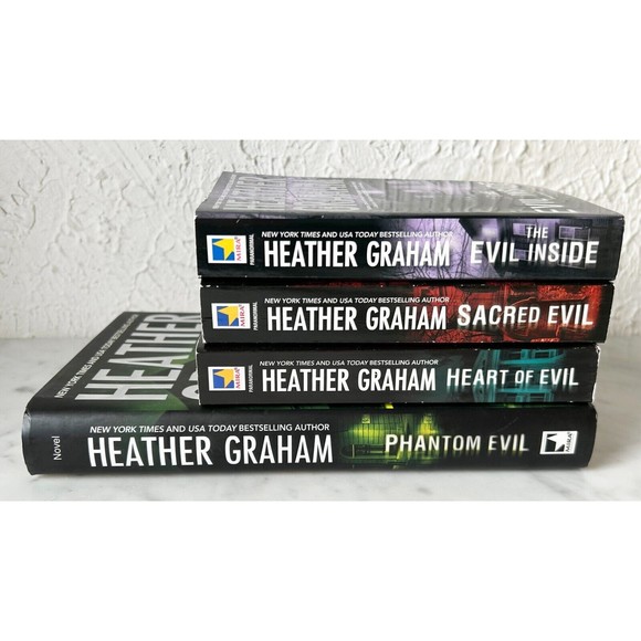 Heather Graham Krewe of Hunters 2011 Books 1-4 Hardcover Paperback Phantom Evil+ - Picture 2 of 4